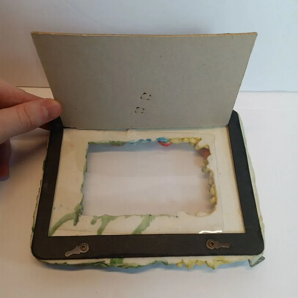 3D Novelty Aquatic Picture Frame Starfish Seashells Coral Clown Fish Seaweed